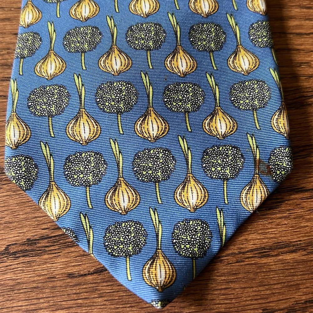 Burberry Vintage Silk Tie With Box